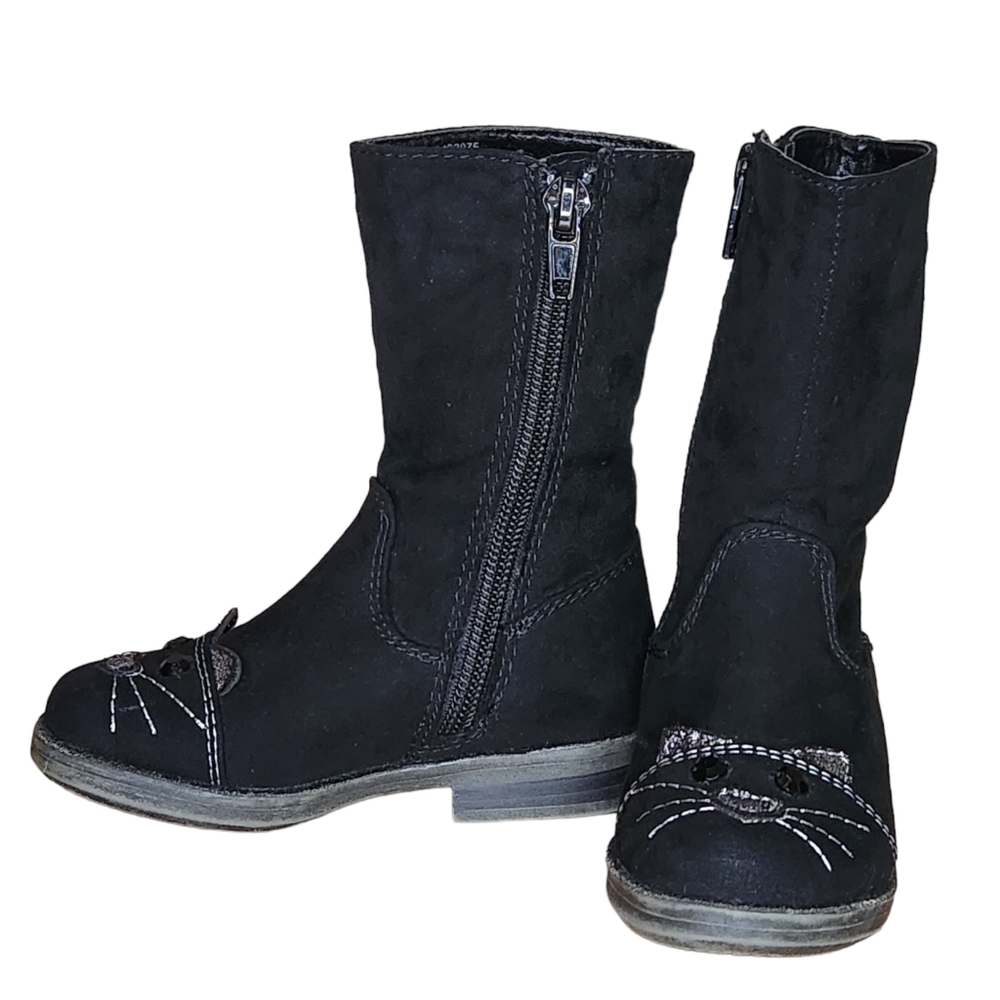 Baby Girl kitten boots Size 5